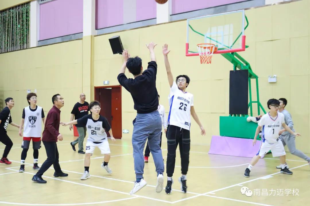 南昌力迈国际学校第一届师生篮球赛