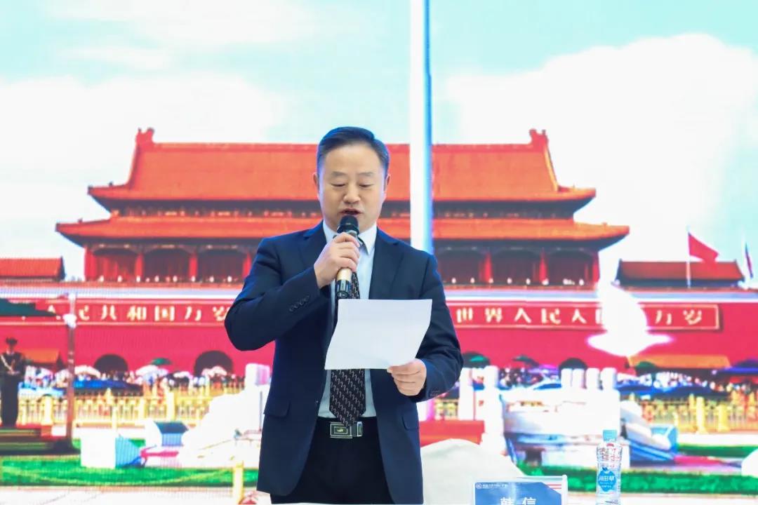 南昌力迈常务副校长韩信先生致开幕辞